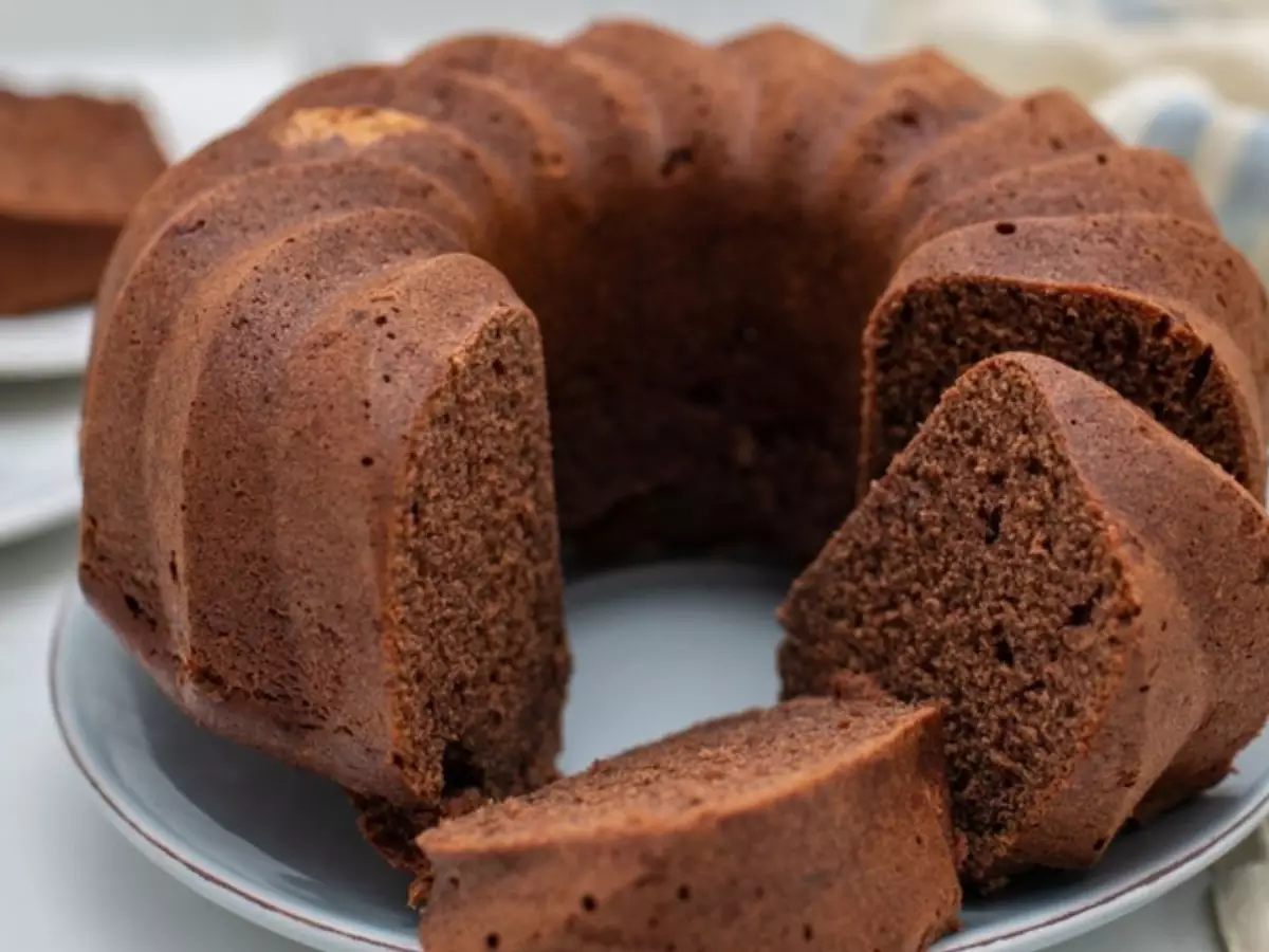 Bolo de Chocolate sem ovo no liquidificador