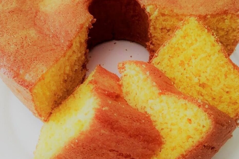 Bolo de Fubá Fofo e Úmido