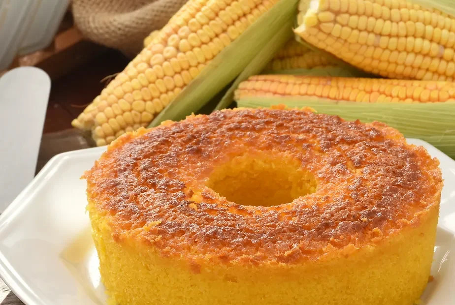 Bolo de Milho Cremoso de Liquidificador