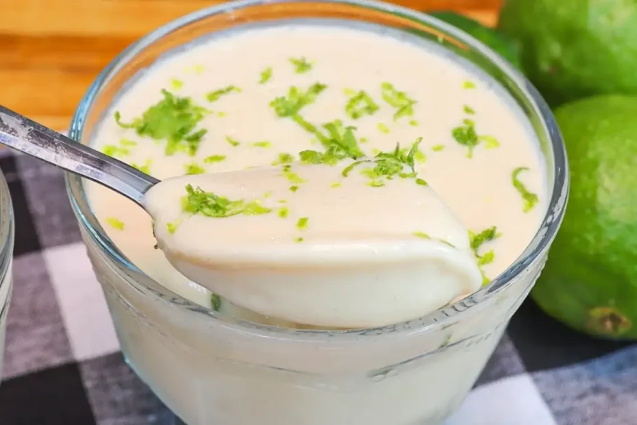 Mousse de Limão de liquidificador