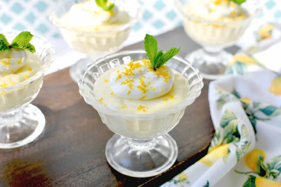 Mousse de Limão Siciliano