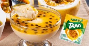 Mousse de Maracujá com Tang