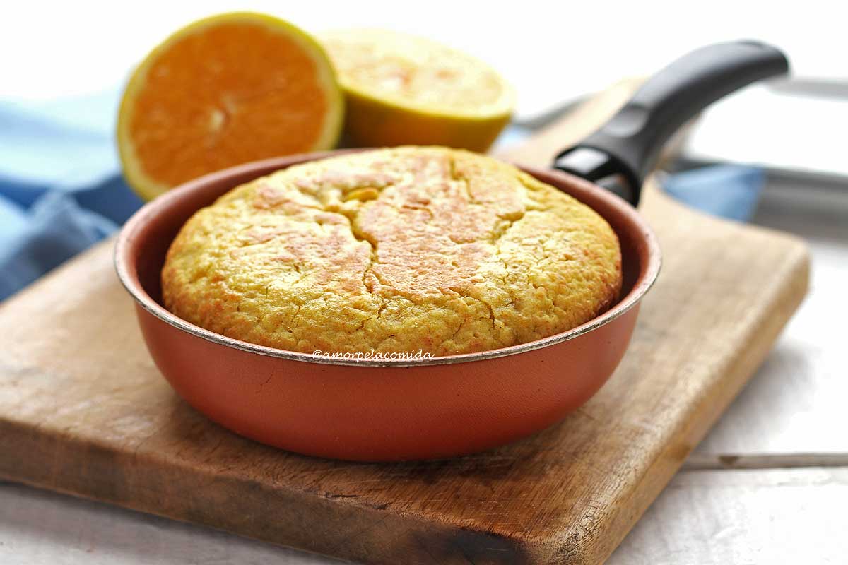 Bolo de Laranja Vegano